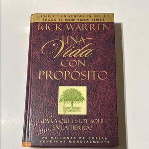 Rick Warren Una Vida con Propósito Book